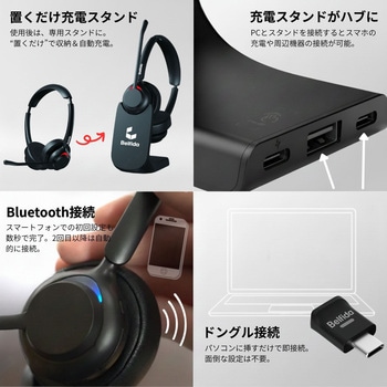 Belfida MAGIC MIC III ワイヤレスヘッドセット Move