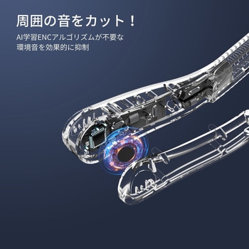 MNC10pro ワイヤレス骨伝導ヘッドセット Move