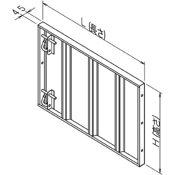 NSP型枠(45mm)平パネル NSP