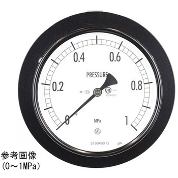 普通形圧力計(Φ100)埋込形D枠(取付金具) AE15-131シリーズ 長野計器