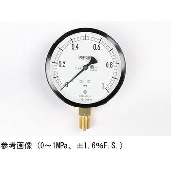 普通形圧力計(Φ100)立形A枠 蒸気用 AE20-131シリーズ 長野計器