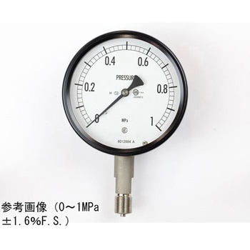 密閉型圧力計(100Φ)立形A枠 蒸気用 BE10-133シリーズ 長野計器