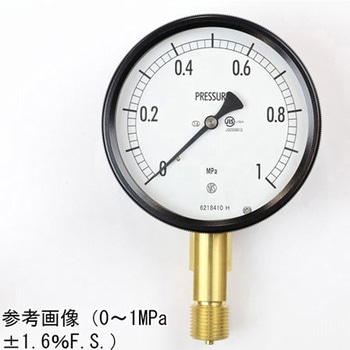 密閉型圧力計 立形A枠 BE10-141シリーズ 長野計器