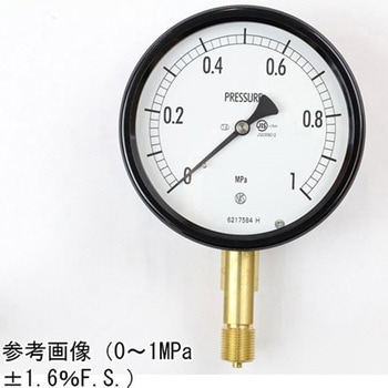 密閉型圧力計(100Φ)立形A枠 BE12-131シリーズ 長野計器