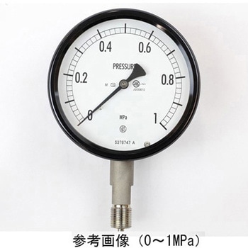 密閉型圧力計(100Φ)立形A枠 蒸気用 BE12-133シリーズ 長野計器