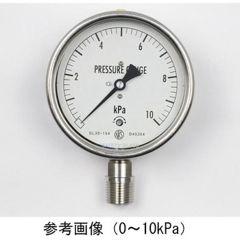 ステンレスケース微圧計(100Φ) GL 0-194シリーズ 長野計器