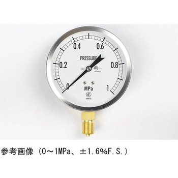 汎用型圧力計(100Φ)立形A枠 GS52-131シリーズ 長野計器