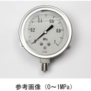 グリセリン入圧力計(100Φ) GV42-233シリーズ 長野計器