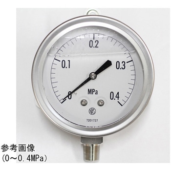 グリセリン入圧力計(100Φ) GV42-283シリーズ 長野計器