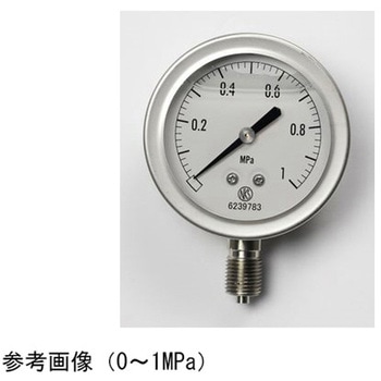 グリセリン入圧力計(60Φ) GV50-123シリーズ 長野計器