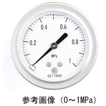 グリセリン入圧力計(60Φ) GV55-173シリーズ 長野計器