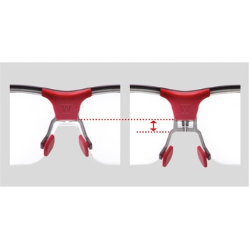 保護メガネ アダプテック スモークタイプ ハネウェル