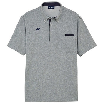 ニットシャツ(ミディアムグレーモク) CY204-05シリーズ トンボ[ウエア・白衣・検診衣]