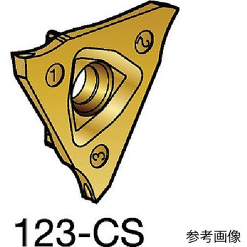 コロカット1・2 突切り加工用チップ(320)1125 1セット(10個入) L123Gシリーズ - サンドビック