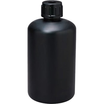瓷瓶 細口黒色瓶 瑞穂化成工業 ネジ口瓶 【通販モノタロウ】