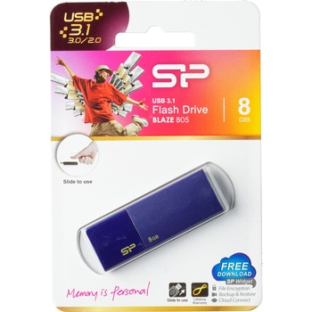 USB3.0スライド式USBメモリー Blaze B05 シリコンパワー(Silicon Power)