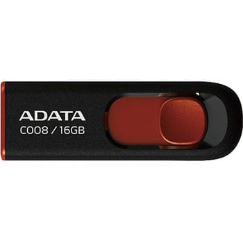 AC008-16G-RKD USB2.0 スライド式USBメモリ ADATA 68087188