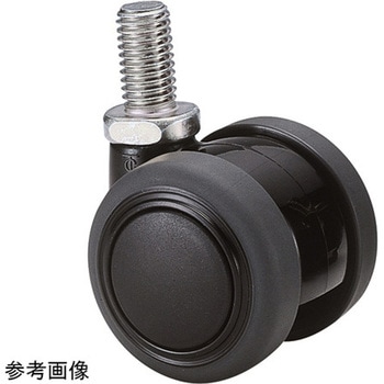 双輪キャスター Φ40 自在 ネジ式 TE40シリーズ 東海キャスター