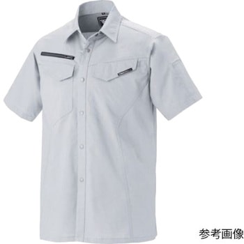 半袖シャツ シルバーグレー 1692-22シリーズ ジーベック