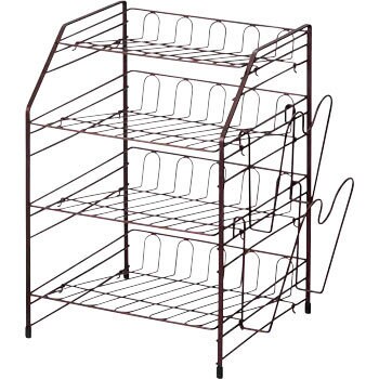 シンク ストア 下 フライパン ラック 4 段