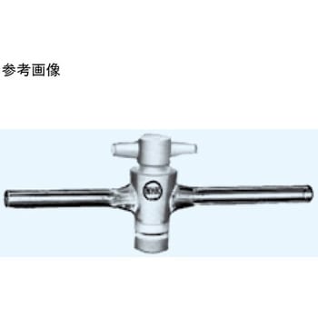 二方コック(PTFE コック) 1012シリーズ - 日本理化学器械(NRK)