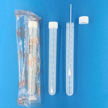 綿棒チューブ PPスクリューロングチューブ17mL 1箱 グローバルサイエンス