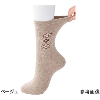 紳士足首ゆったり名前の書けるソックス 24～26cm 38912シリーズ ケアファッション