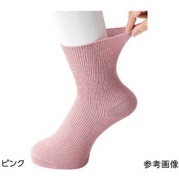 婦人足首ゆったりスベリ止め付ソックス 22～24cm 800064シリーズ ケアファッション