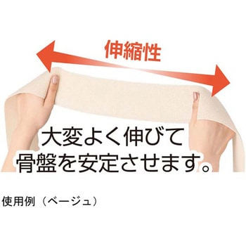 抗菌防臭薄型スリム骨盤ベルト フリー 98075シリーズ ケアファッション