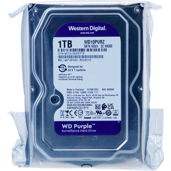 内蔵ハードディスク 3.5インチ WD Purple Western Digital(ウエスタンデジタル)