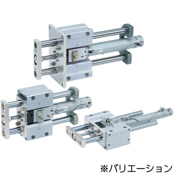 MLGC - ガイド付シリンダ/ファインロックシリンダ内蔵コンパクトタイプ SMC