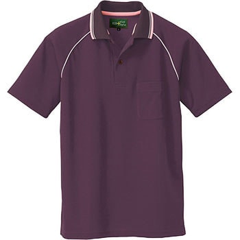 最高の品質 AZ-50005 エコプラススタイル 制電半袖ポロシャツ 年間用 最新発見 男女兼用