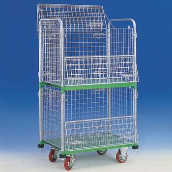 メッシュパックロール四方囲上ブタ棚板付 神戸車輌製作所