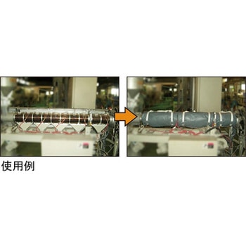 平面型シリンダーヒートジャケット 20mm厚 CoolHeat