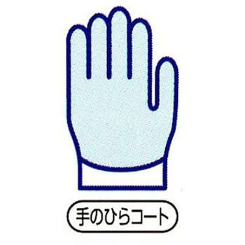 手袋(制電・手の平コーティング/10双) EA354GCシリーズ エスコ