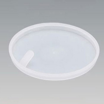 広口ポリ容器(中蓋付)Φ99x100mm/470mL EA508AM-75シリーズ エスコ
