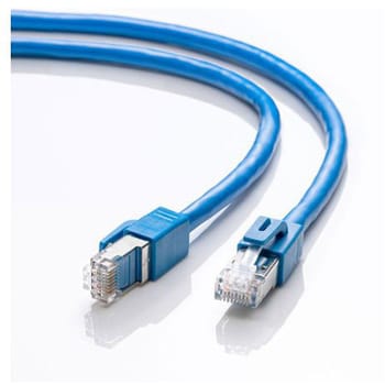 LANケーブル(CAT6/ノイズシールド処理/青) EA764BBシリーズ エスコ