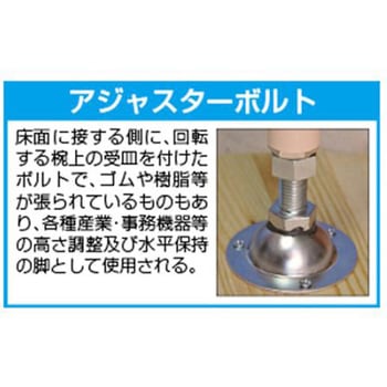 アジャスターボルト(薄型)180kg EA949HAシリーズ エスコ
