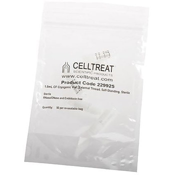 CF フリーズクライオジェニックバイアル 雄ネジ 自立式 滅菌 500個入 - Celltreat