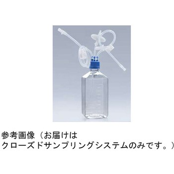 クローズドサンプリングシステム メディアボトル用 1個×6パック入 CELCUFGシリーズ GVS