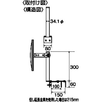 ブロックはさみ込み専用金具 信栄物産