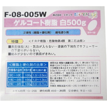 ゲルコート樹脂 エポック