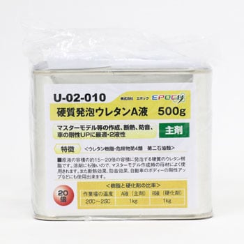 U 02 010 硬質発泡ウレタン 1セット 1kg エポック 通販サイトmonotaro