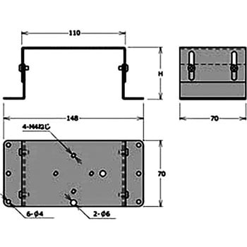 ボックス架台 外山電気