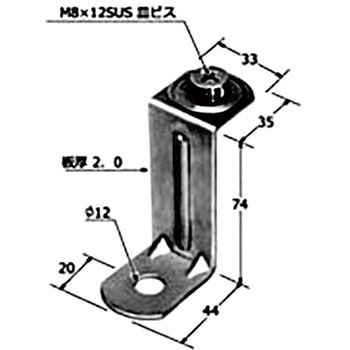 ブロック固定金具 外山電気