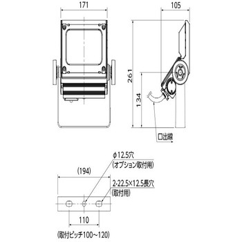 LEDioc FLOOD NEO (レディオック フラッド ネオ)40クラス 岩崎電気