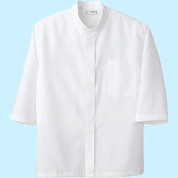 HS2954 大人気 調理白衣 超美品 スタンドシャツ 年間用 男女兼用