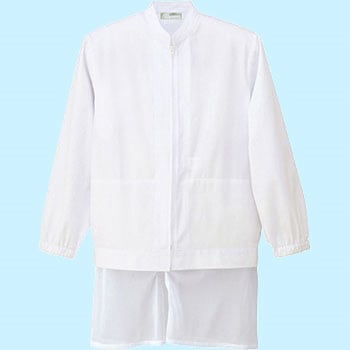 HH4343 白衣 長袖ブルゾン(男女兼用)(年間用) アイトス
