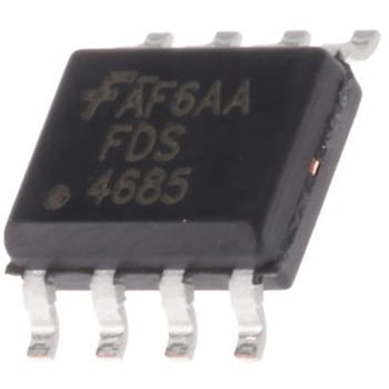 onsemi Pチャンネル MOSFET40 V 8.2 A 表面実装 パッケージSOIC 8 ピン onsemi