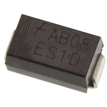 onsemi 整流ダイオード， 1A， 200V 表面実装， 2-Pin DO-214AC (SMA) シリコンジャンクション 920mV onsemi